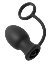 Master Series Bomber - Vibrating Silicone Anal Plug with Cock Ring Anal Vibrators